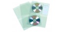 FUNDA CD/DVD PVC DOBLE A4 4T P/10 UD.